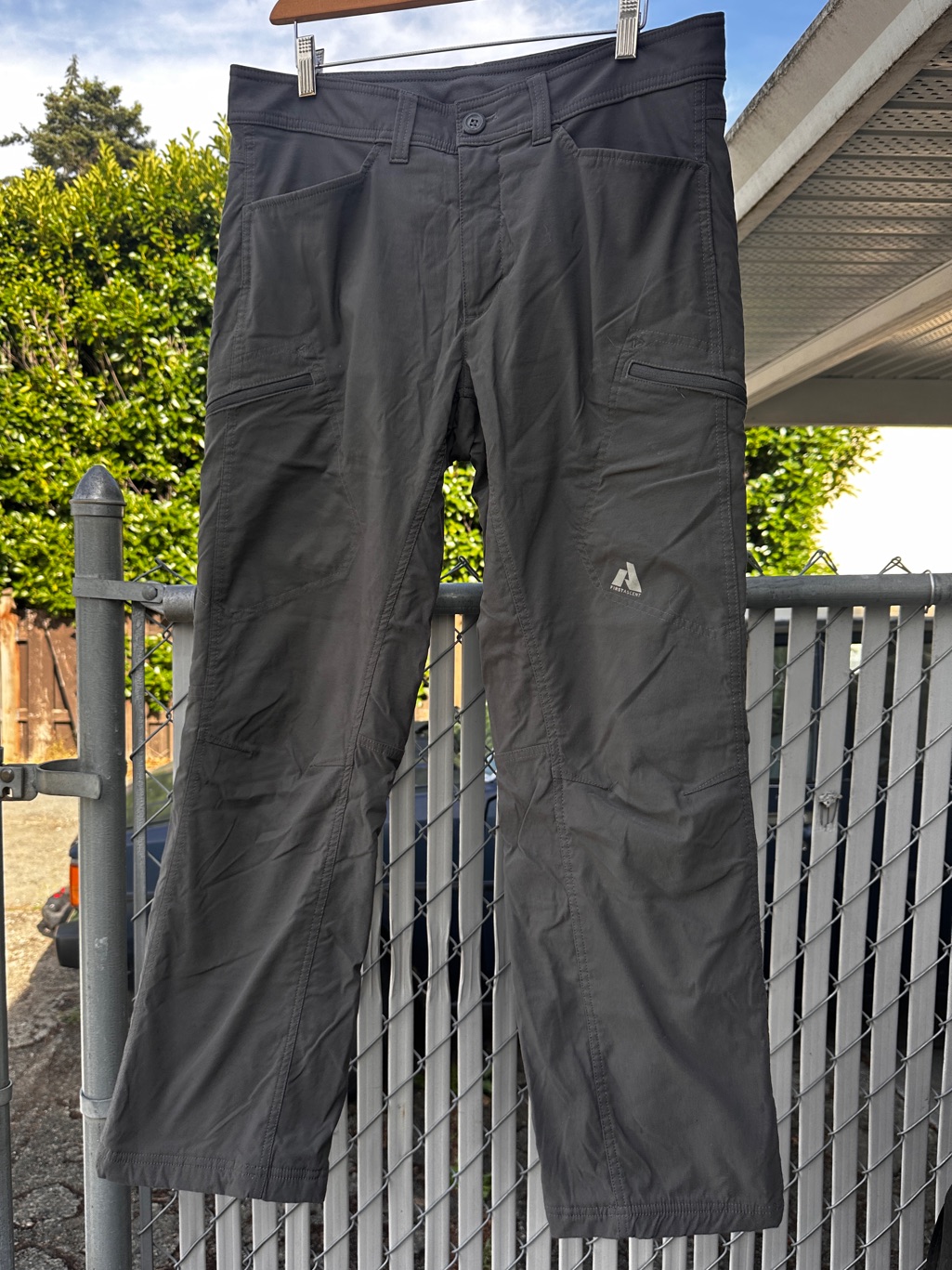 Eddie Bauer First Ascent Fleece Lined Soft Shell Hiking Pants